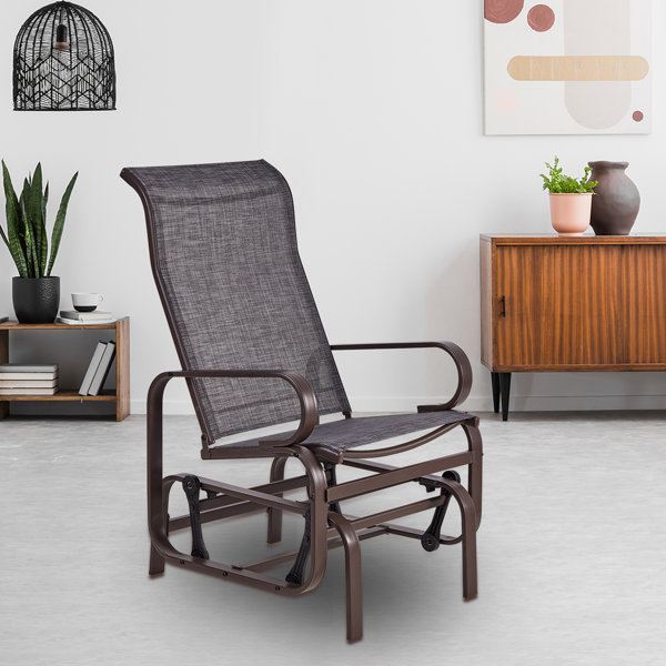 Rosalind Wheeler Outdoor Porch Glider Chair Wayfair.co.uk